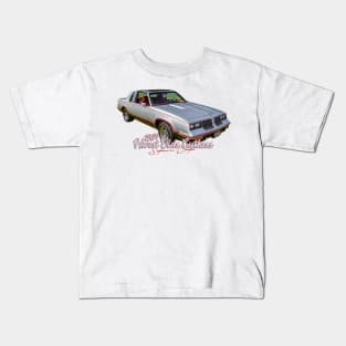 1984 Hurts Olds Cutlass Supreme Coupe Kids T-Shirt